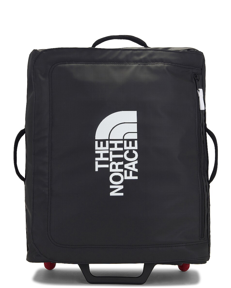 Image 1 of The North Face Base Camp Voyager 21" Roller in TNF Black & TNF White