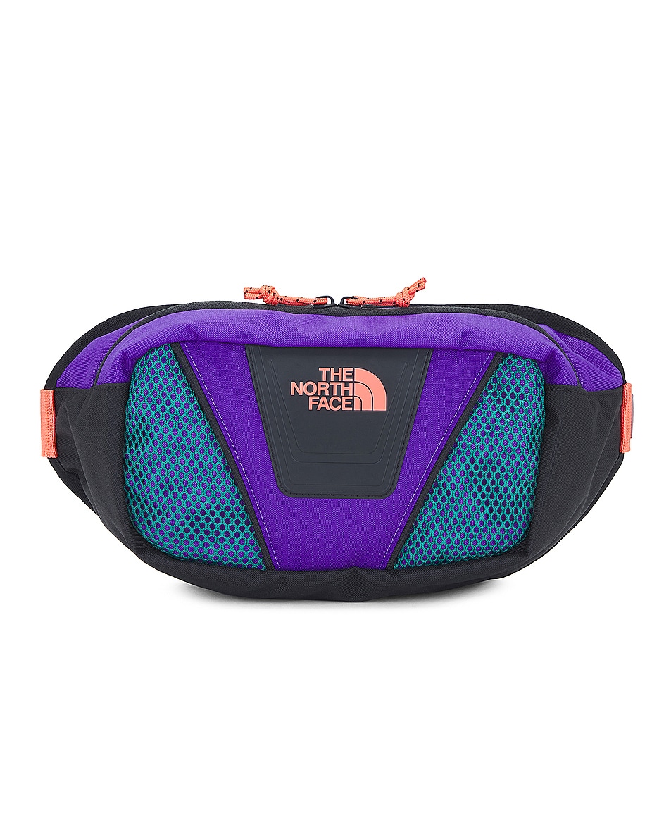 Image 1 of The North Face Y2K Hip Pack in Tnf Purple & Tnf Green