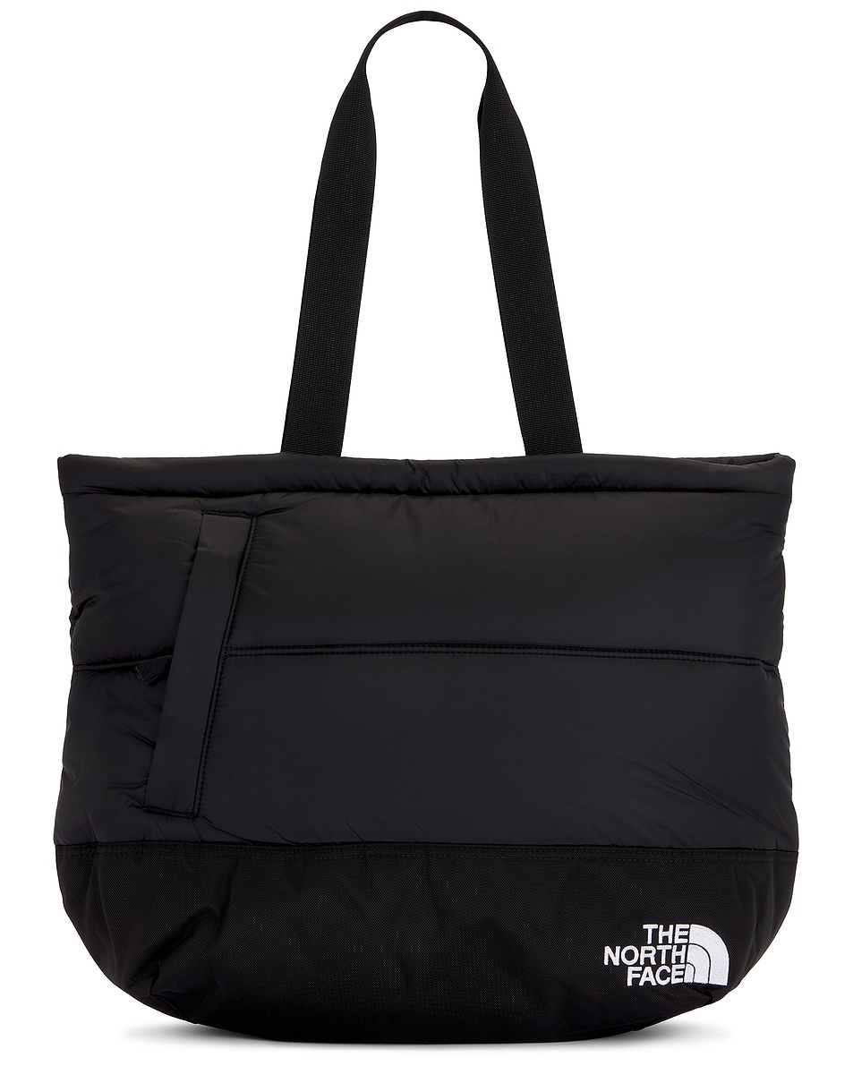 Image 1 of The North Face Nuptse Tote in TNF Black