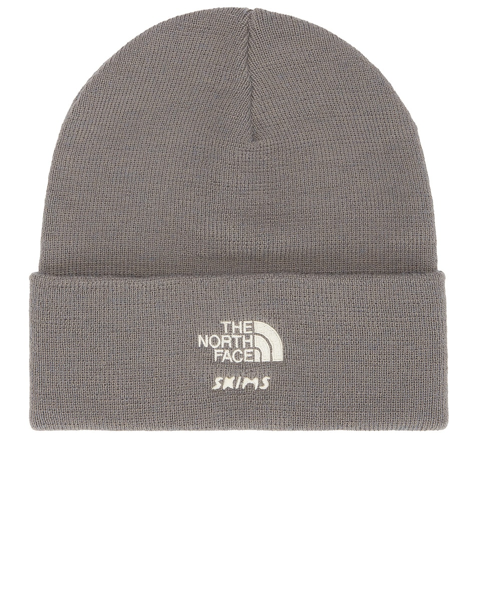 Image 1 of The North Face x SKIMS Beanie in SK Gunmetal