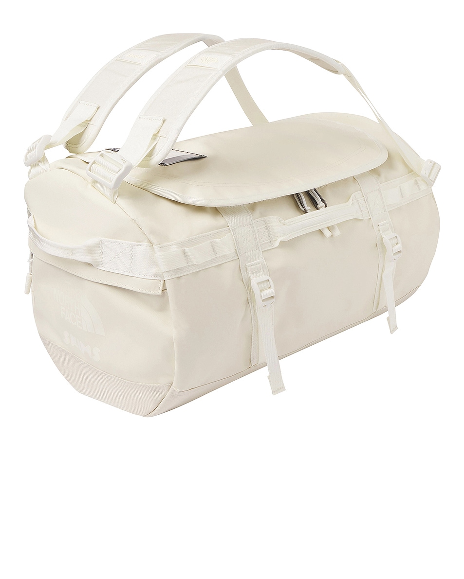 Image 1 of The North Face x SKIMS Small Base Camp Duffel Bag in SK Bone