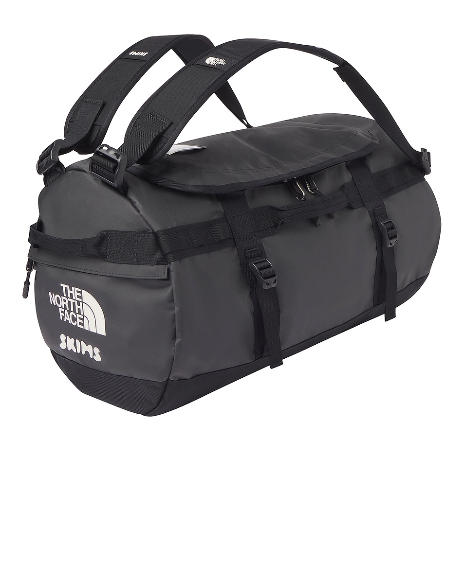 Image 1 of The North Face x SKIMS Small Base Camp Duffel Bag in SK Onyx