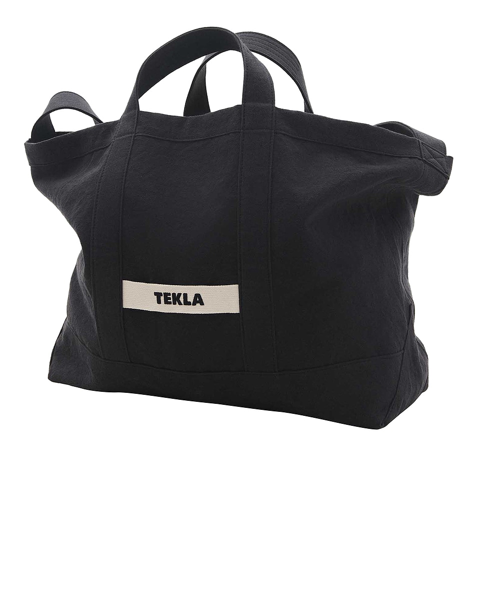 Image 1 of Tekla Beach Bag in Black Sand