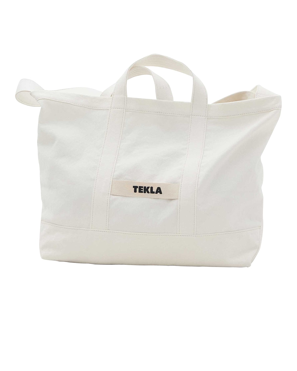 Image 1 of Tekla Beach Bag in White