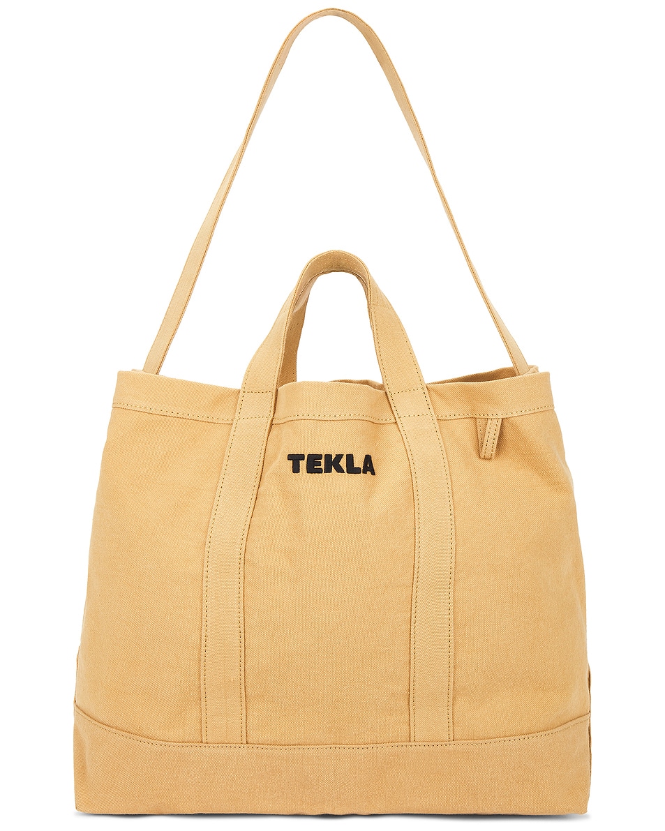 Image 1 of Tekla Beach Bag in Camel