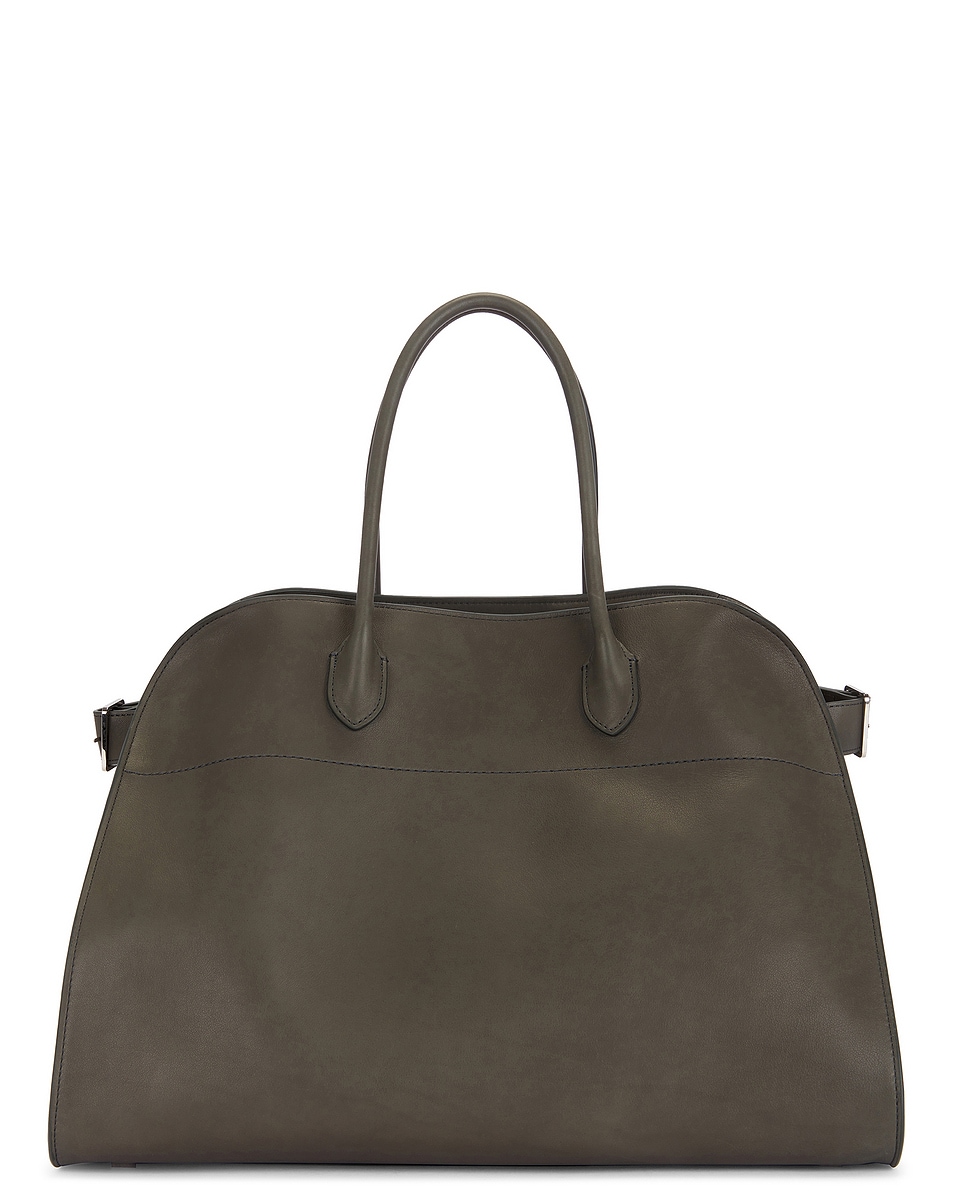 Image 1 of The Row Soft Margaux 17 Bag in Koala Grey