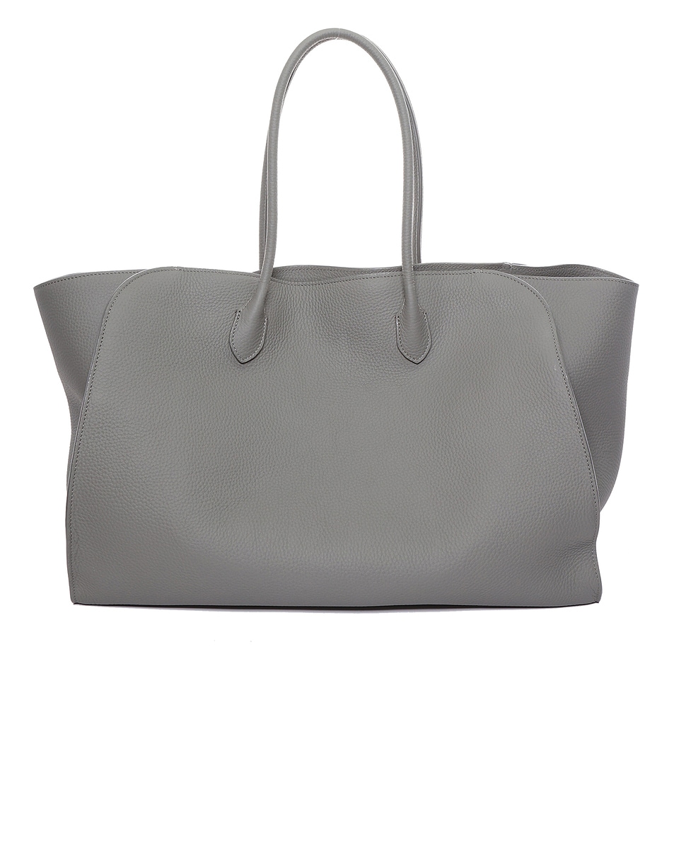 Image 1 of The Row Marlo Top Handle Bag in Timouse Grey Ans