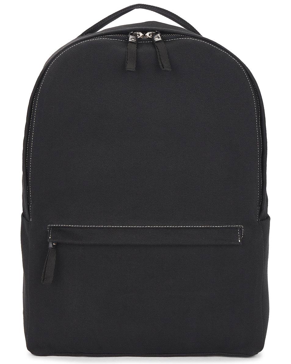Image 1 of The Row Sisal Backpack in Black Ans