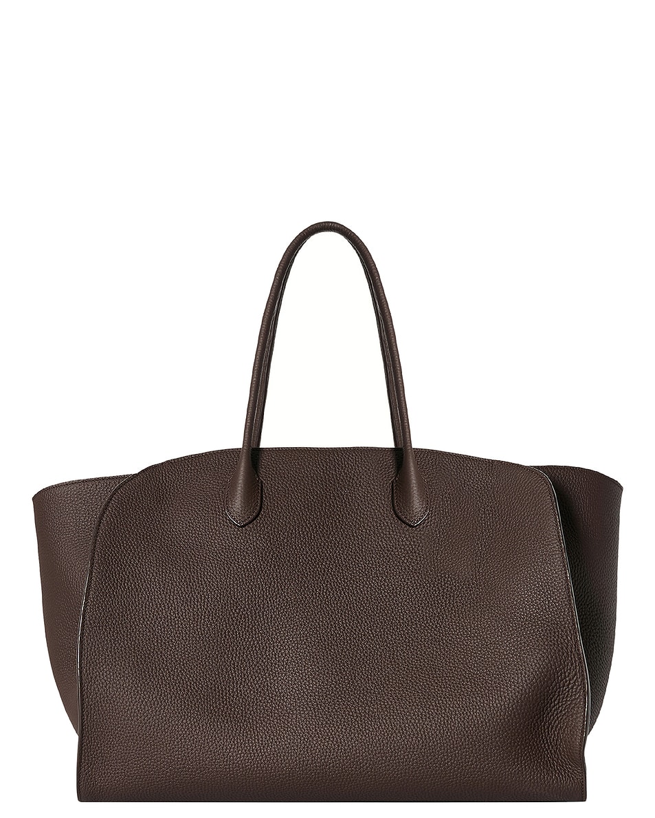 Image 1 of The Row Marlo 17 Bag in Deep Brown Ans