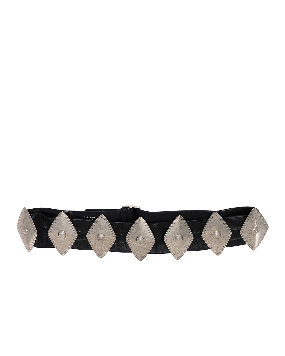 Image 1 of The Row Diamond Belt in Black