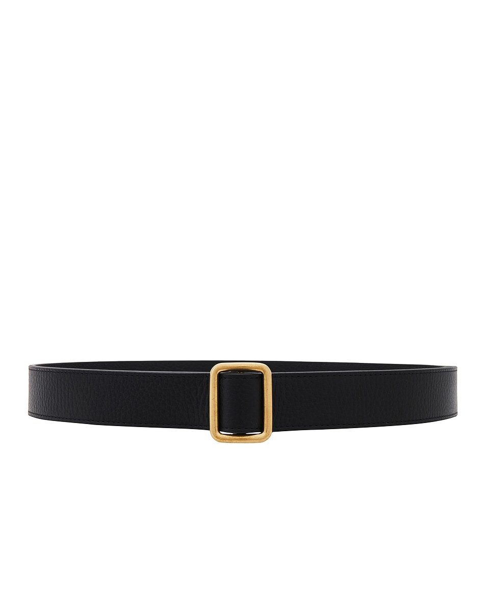 Image 1 of The Row Jin Belt in Black ANG
