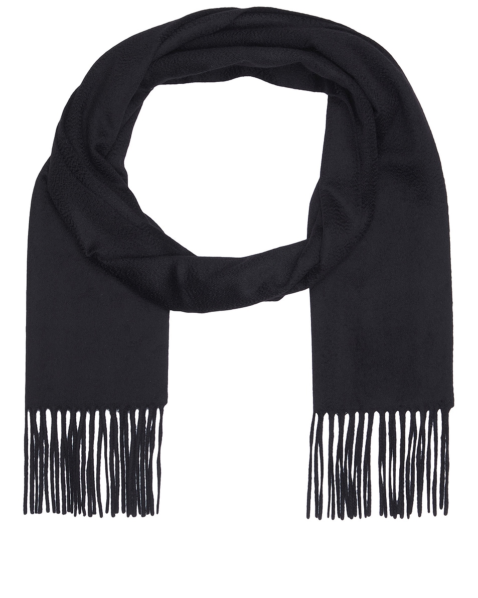 Image 1 of The Row Viktor Scarf in Black