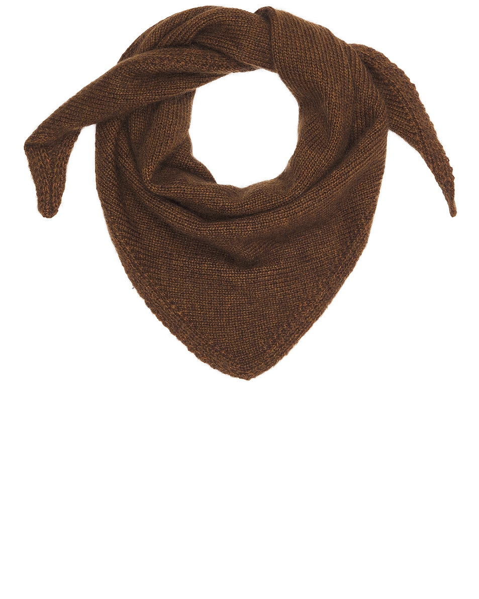 Image 1 of The Row Hit Scarf in Cloudy Brown