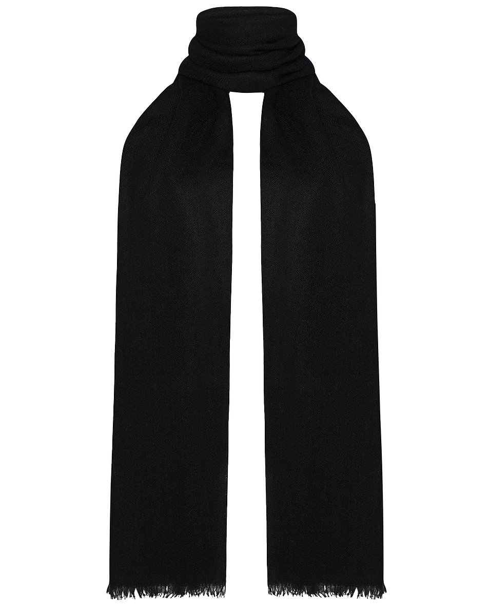 Image 1 of The Row Lenita Scarf in Black