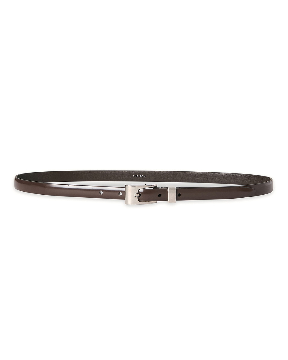 Image 1 of The Row Downtown Belt in Dark Brown Ans