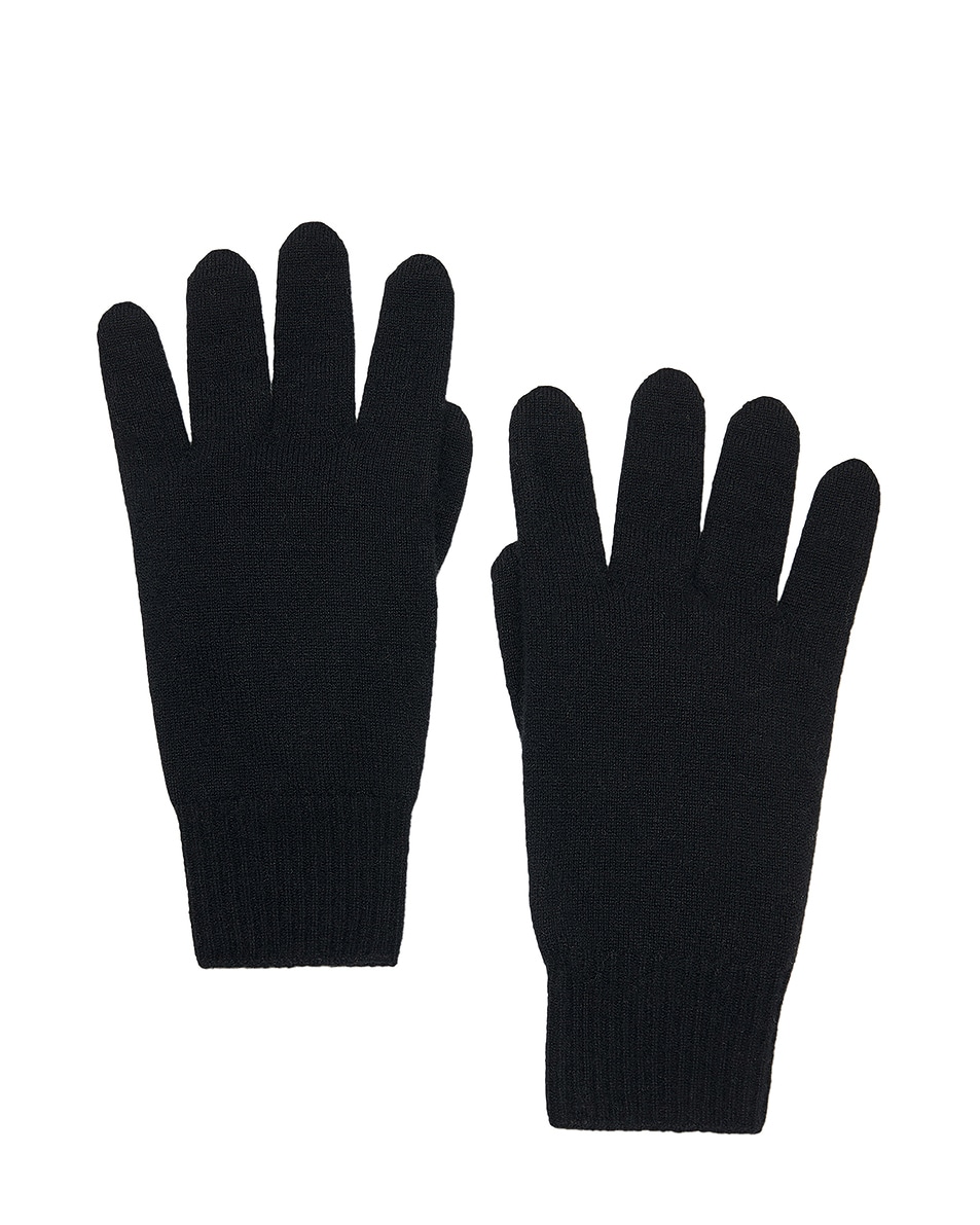 Image 1 of The Row Leomarie Gloves in Black
