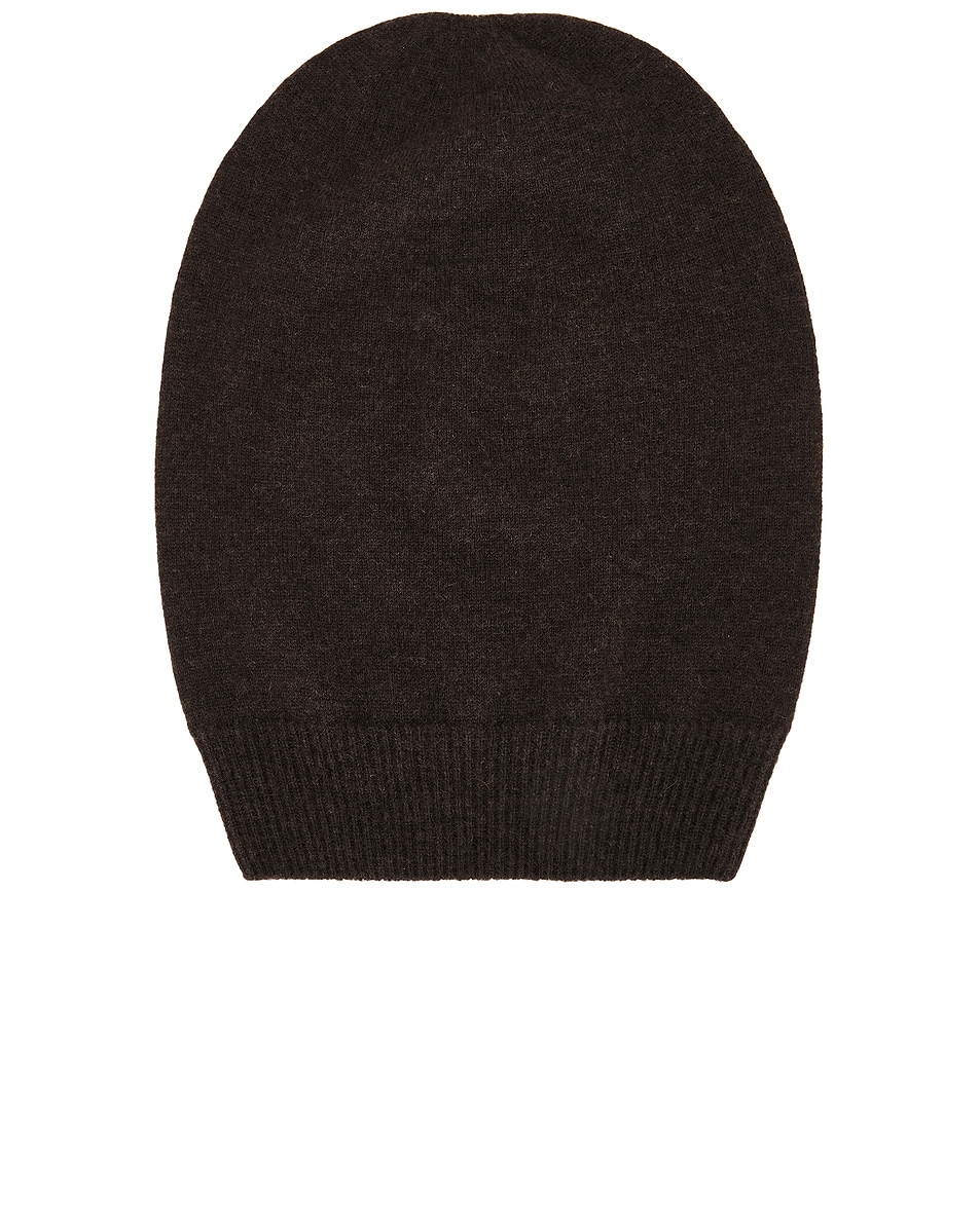 Image 1 of The Row Lidwine Beanie in Brown Melange