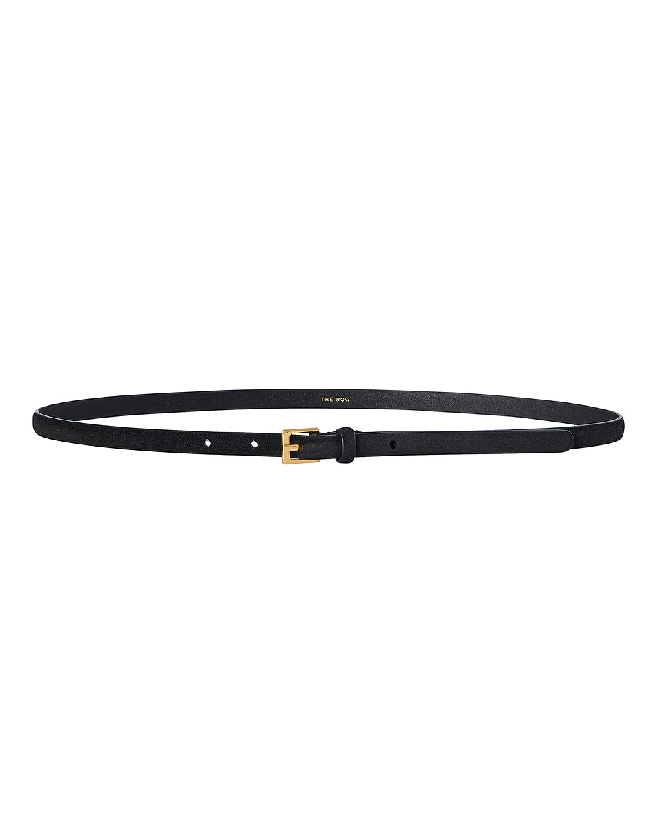 Image 1 of The Row City Belt in Black Ang