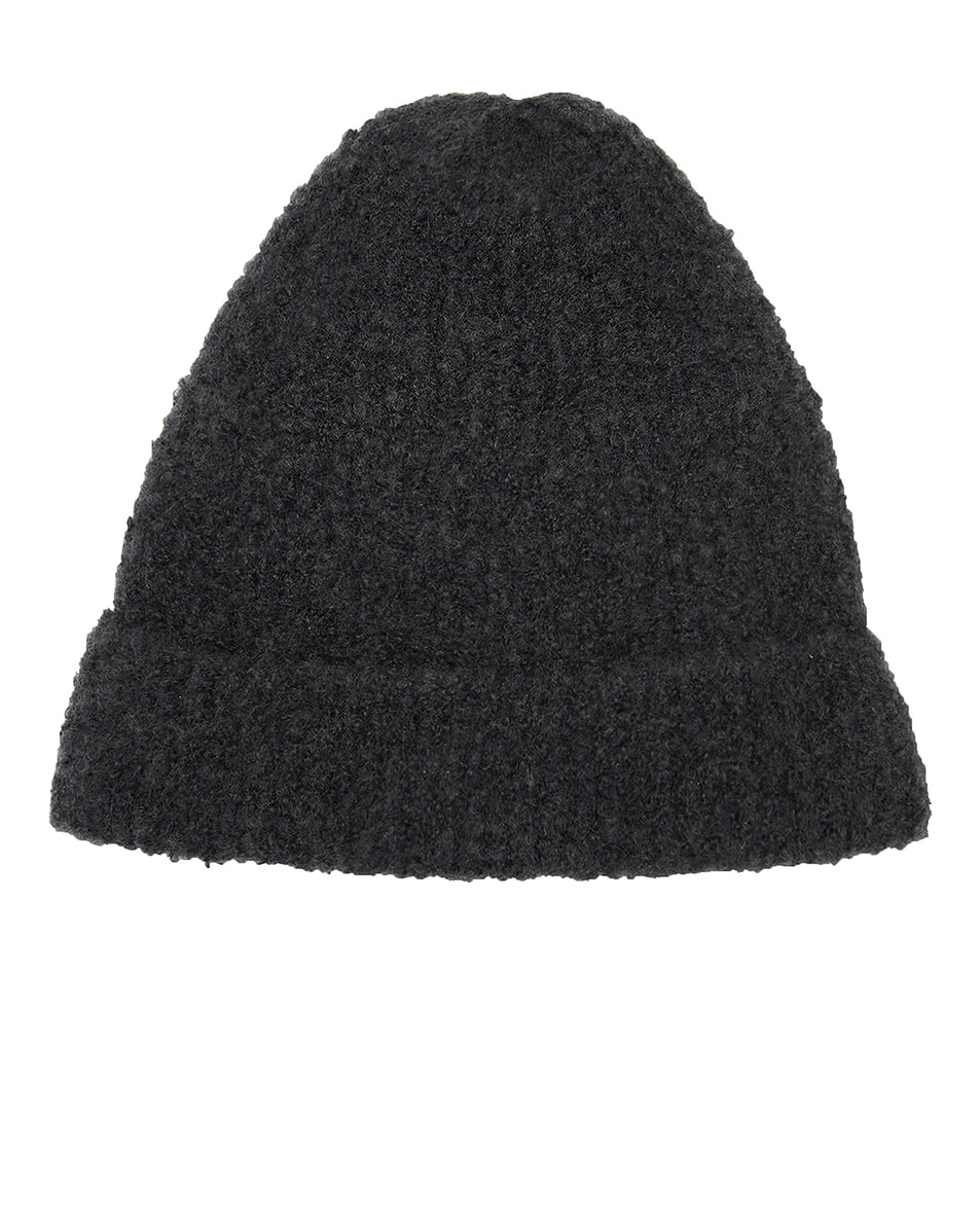 Image 1 of The Row Leomir Beanie in Faded Black
