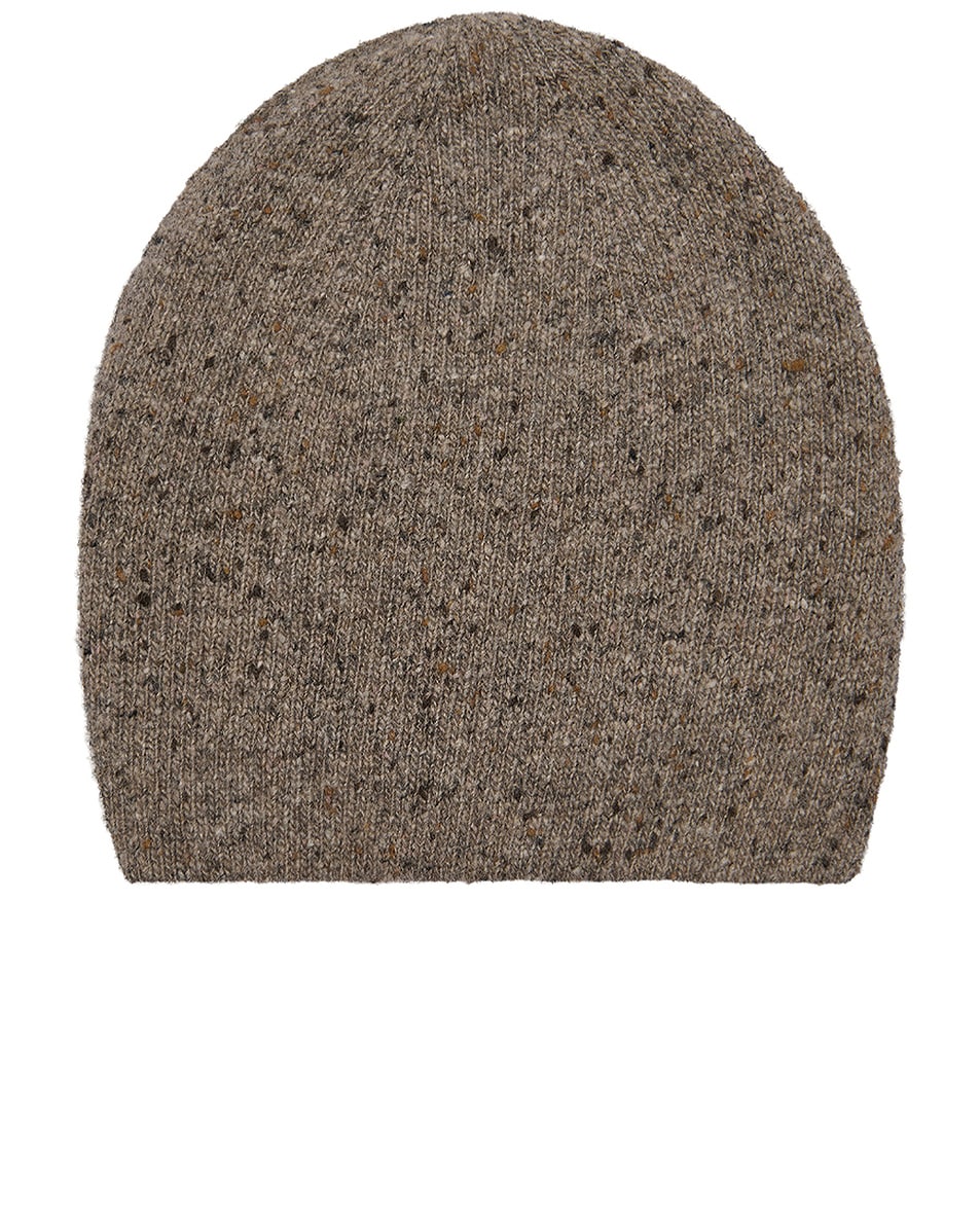 Image 1 of The Row Marvy Beanie in Sepia