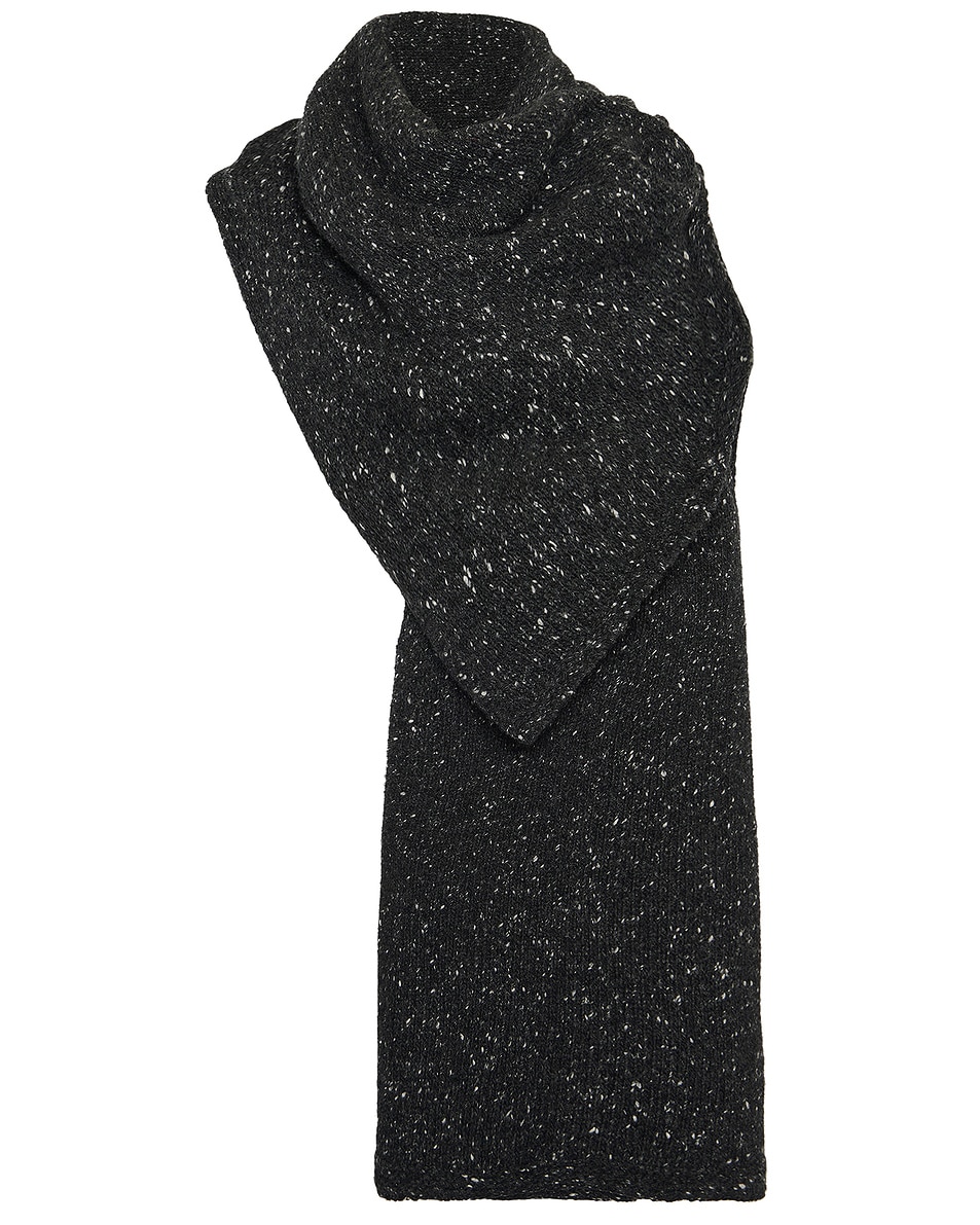 Image 1 of The Row Mantia Scarf in Charcoal Melange