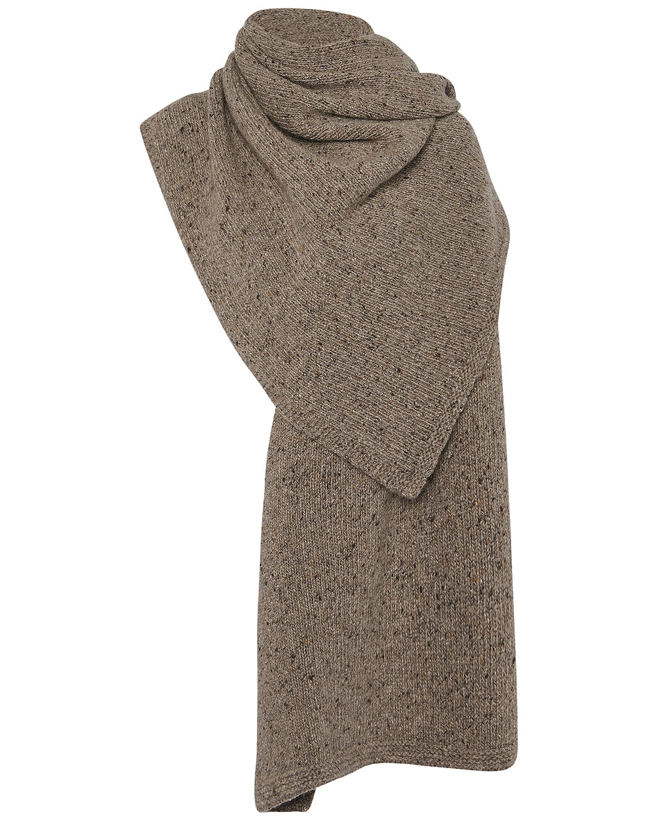Image 1 of The Row Mantia Scarf in Sepia