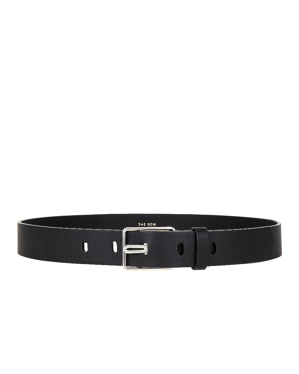 Image 1 of The Row Classic Belt in Black Shg