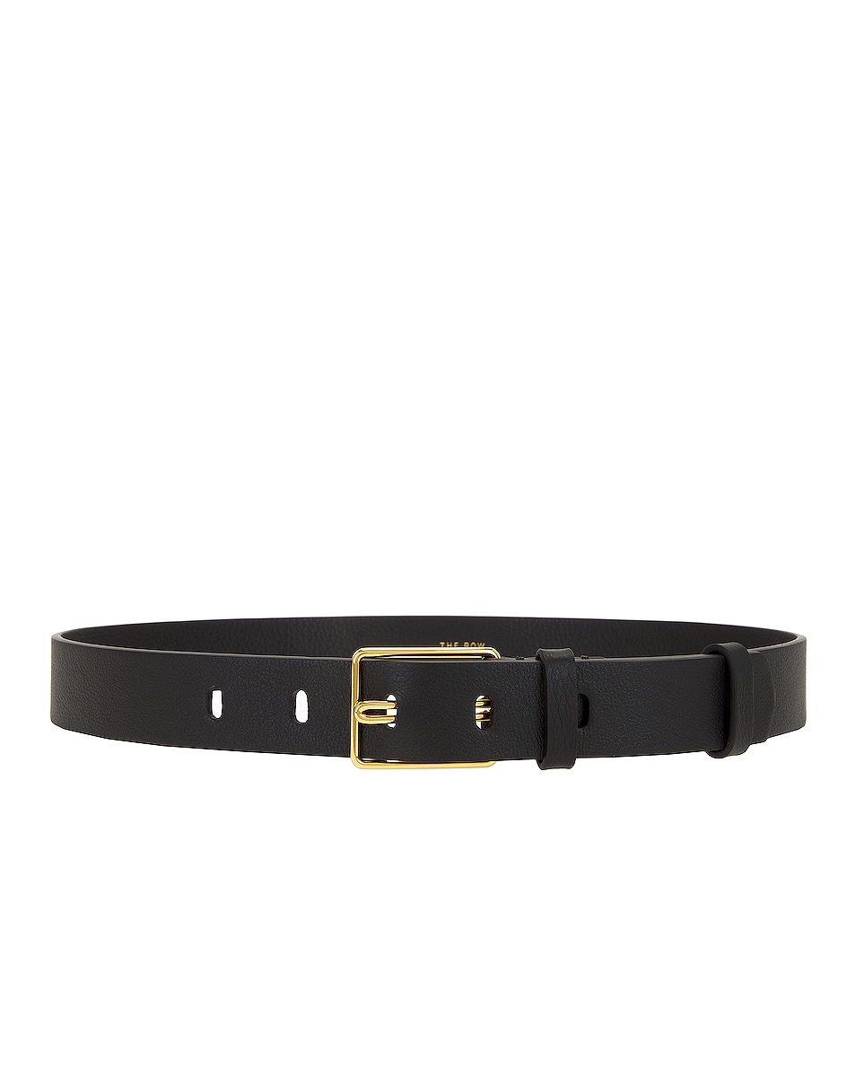 Image 1 of The Row Sydeny Belt in Black Shg