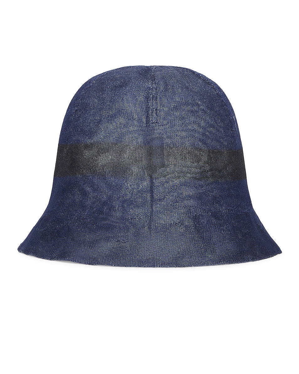 Image 1 of The Row Indo Hat in Navy & Black