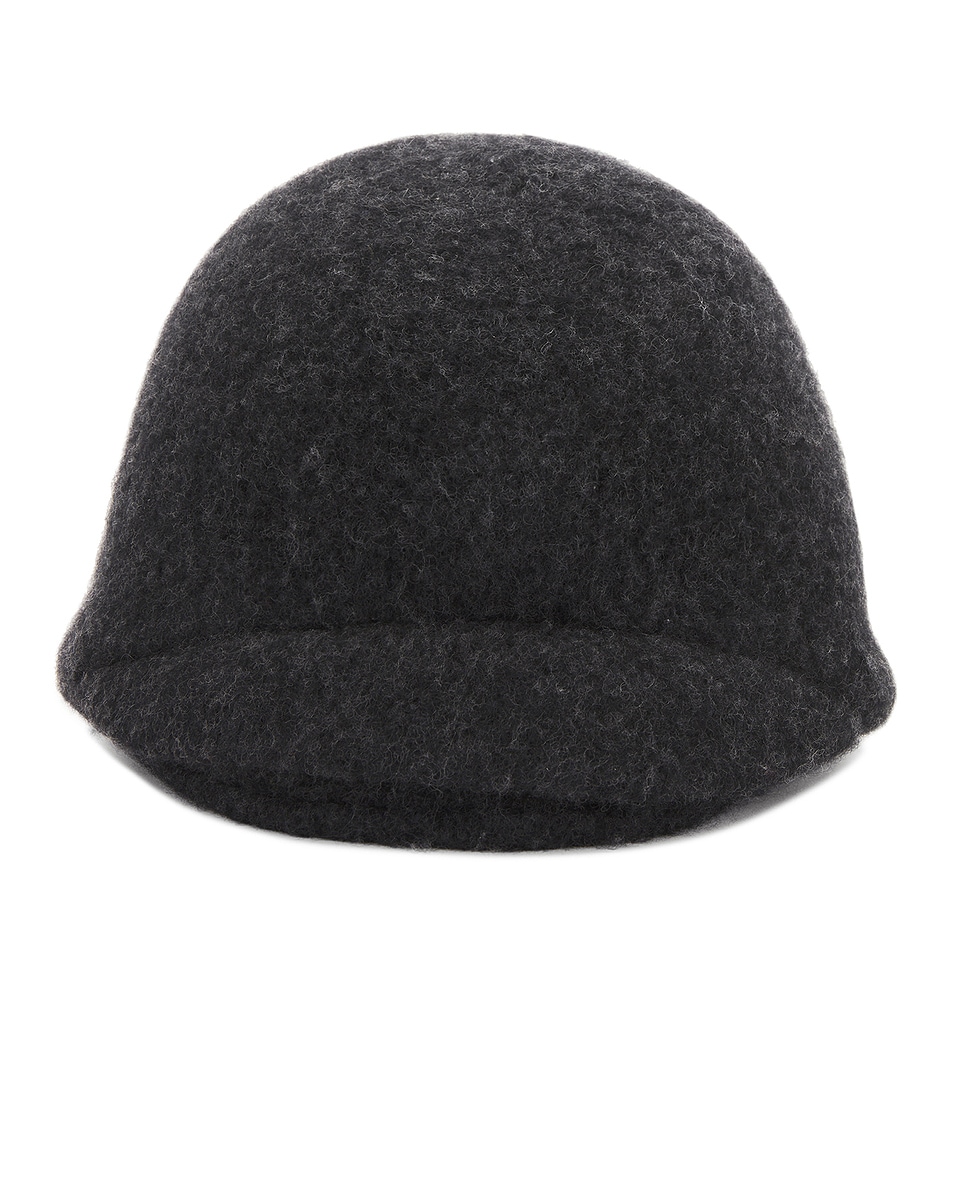 Image 1 of The Row Zeno Beanie in Anthracite