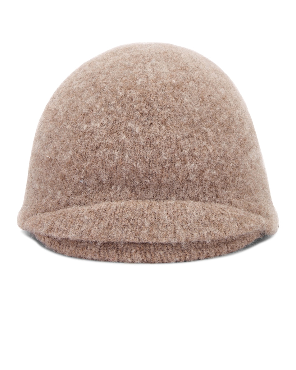 Image 1 of The Row Zeno Beanie in Sesame Melange