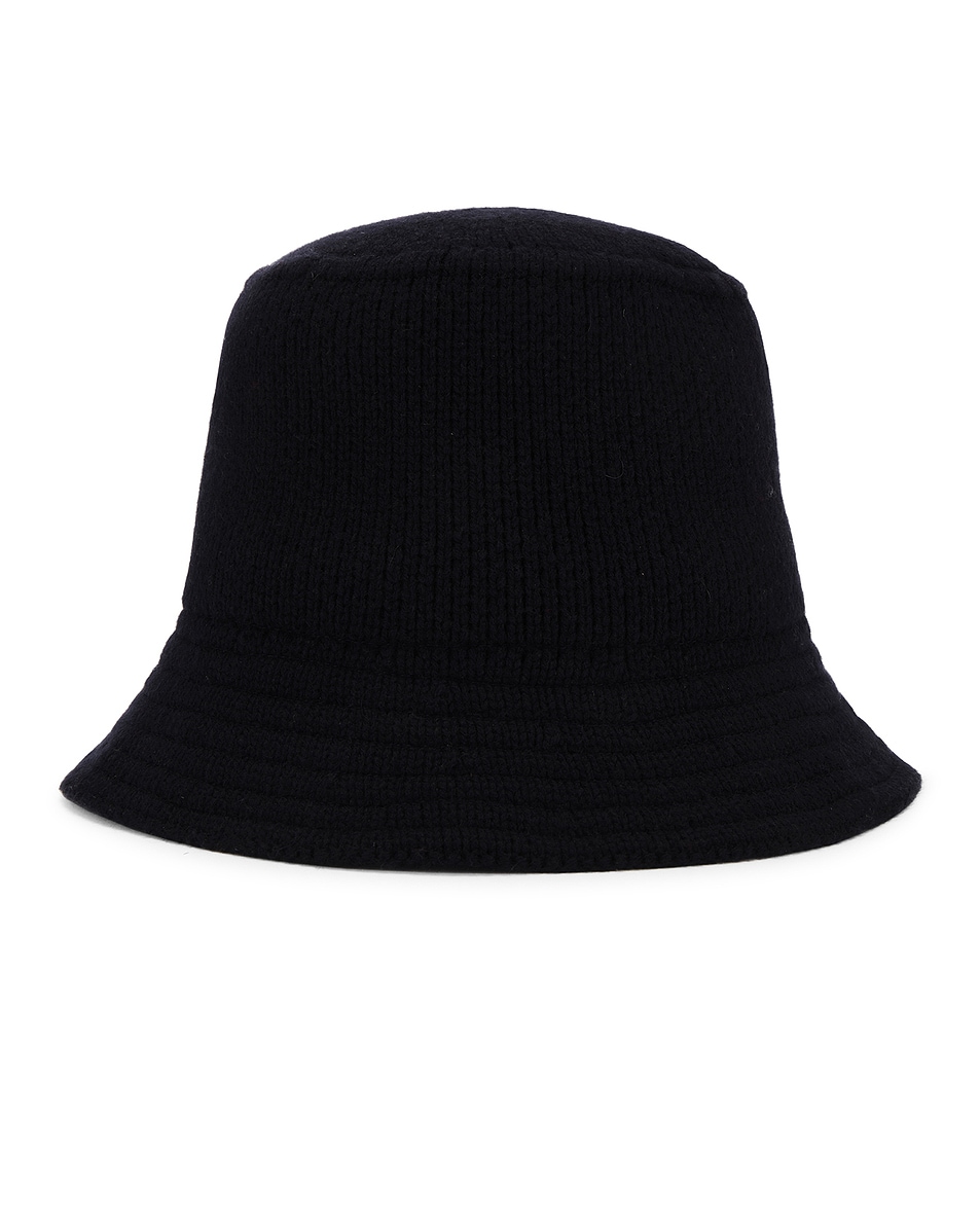 Image 1 of The Row Burke Bucket Hat in Dark Navy