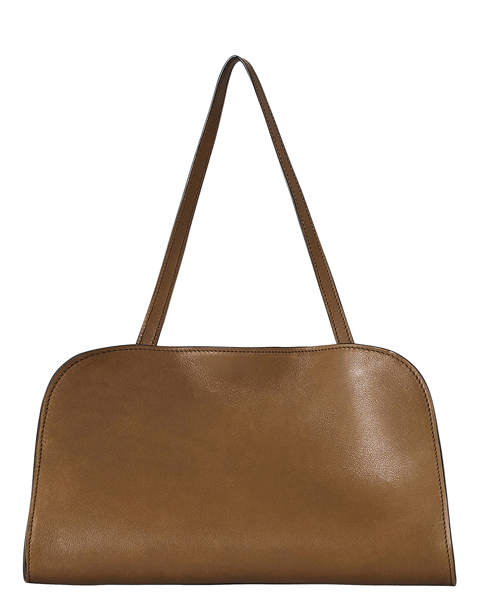 Image 1 of The Row Peggy Clutch in Muschio ANS