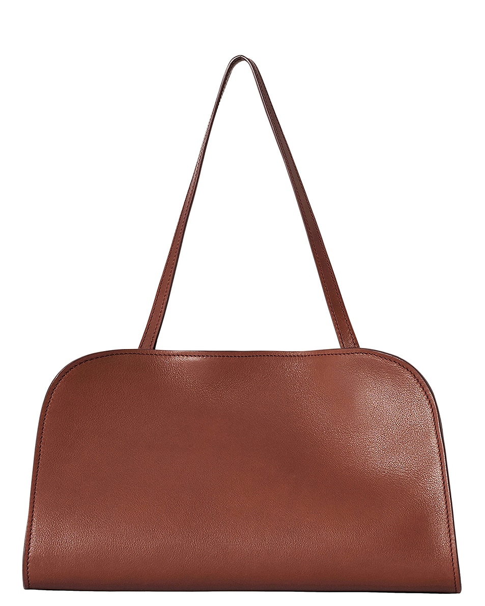 Image 1 of The Row Peggy Clutch in New Burgundy ANS