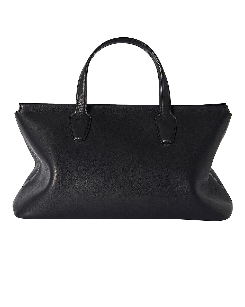 Image 1 of The Row Marcel Bag in Black ANS