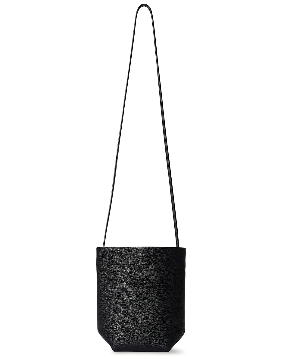 Image 1 of The Row North South Park Crossbody Bag in Black ANS