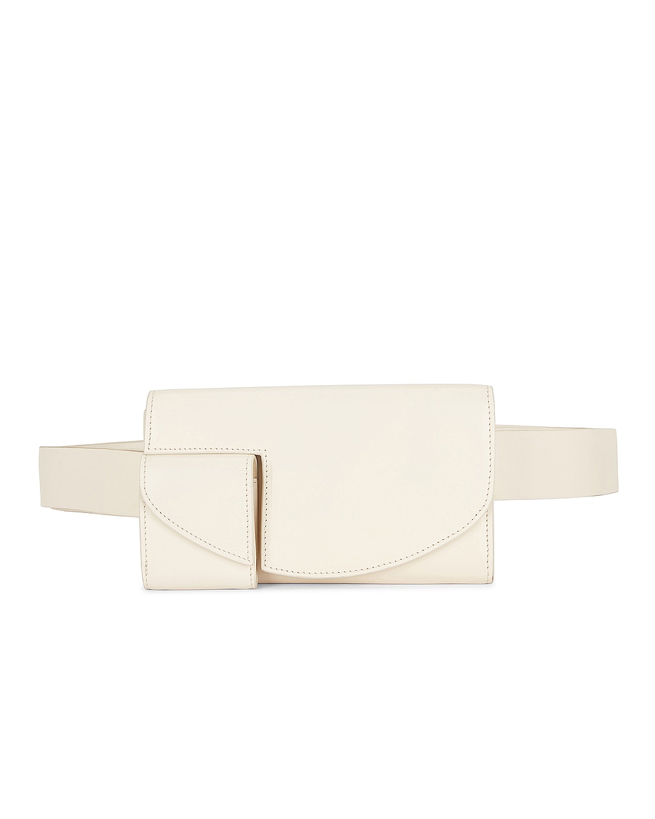 Image 1 of The Row Horizontal Belt Bag in Ivory PLD
