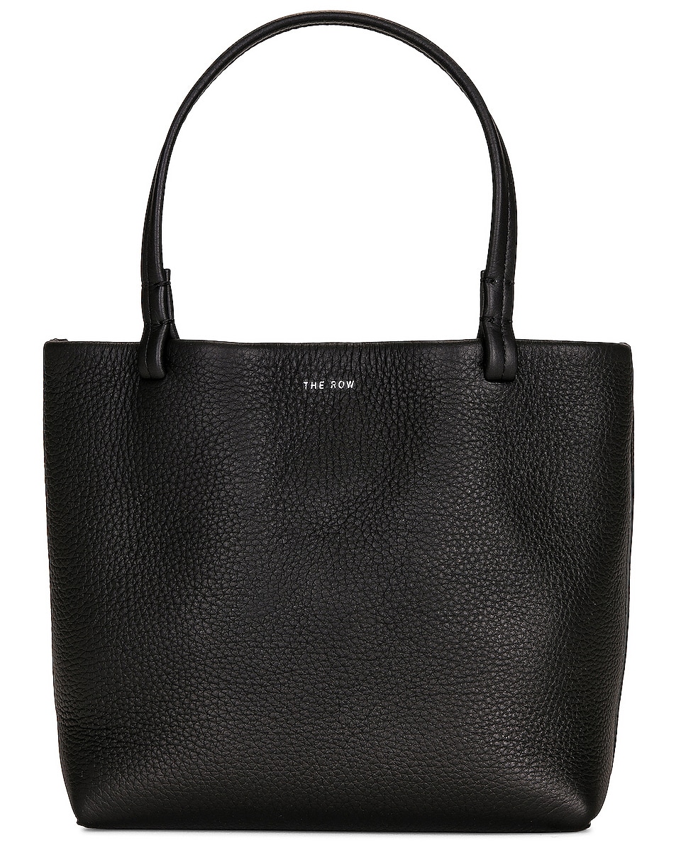 Image 1 of The Row Small Park Tote Shopper Bag in Black PLD