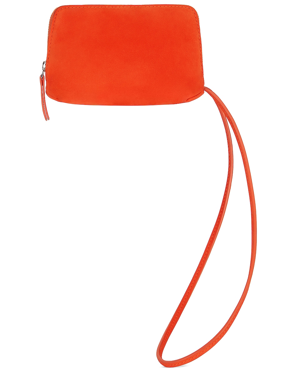 Image 1 of The Row Owen Pouch in Orange PLD
