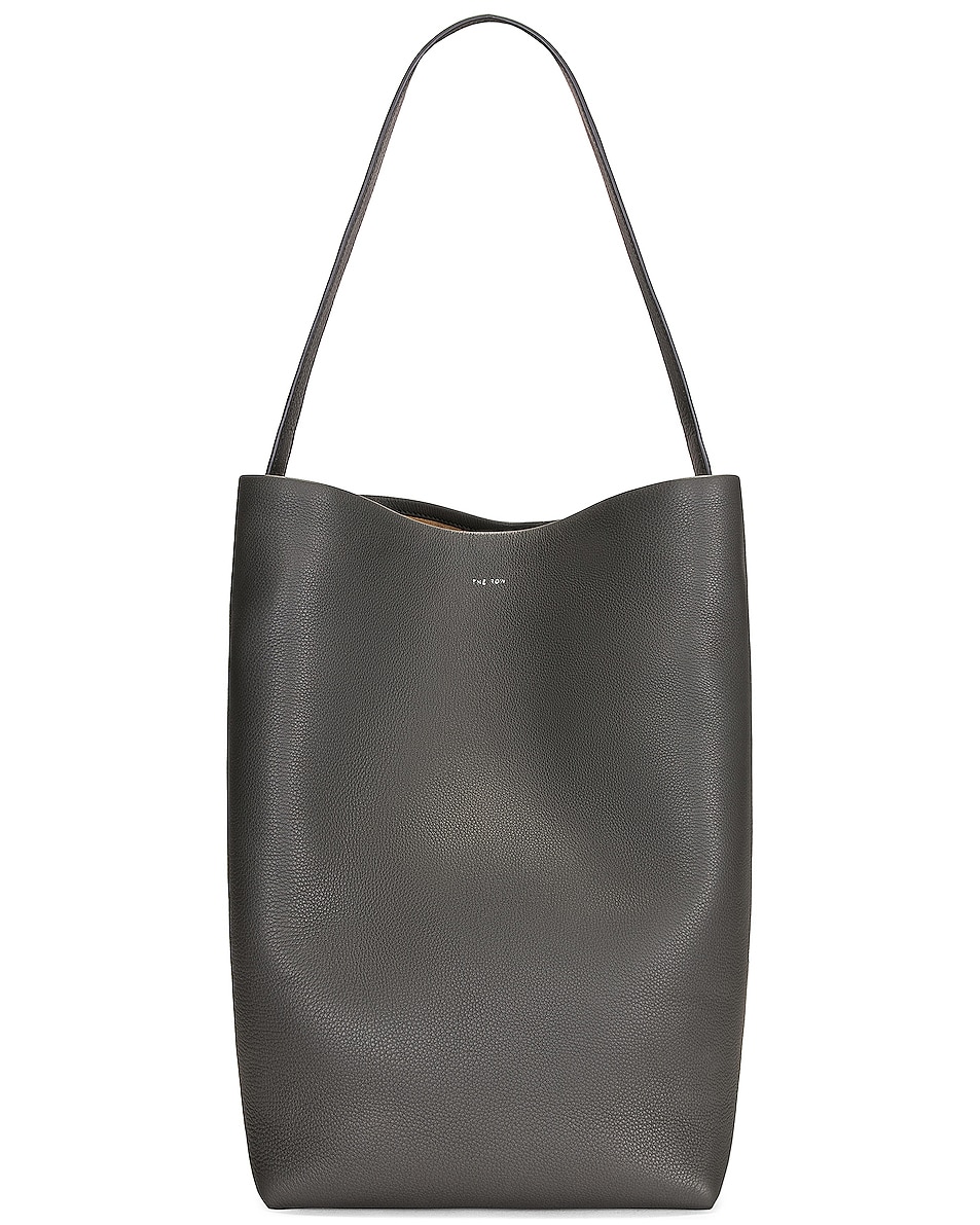 Image 1 of The Row Large N/S Park Tote in Charcoal PLD