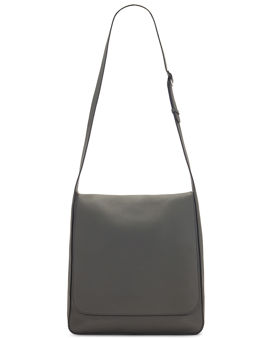 Image 1 of The Row Avery Crossbody Bag in Charcoal PLD