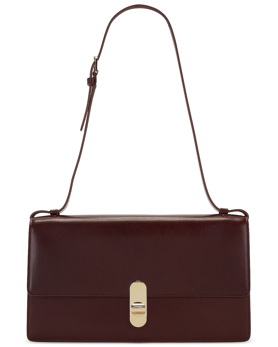 Image 1 of The Row Clea Shoulder Bag in Cognac LG