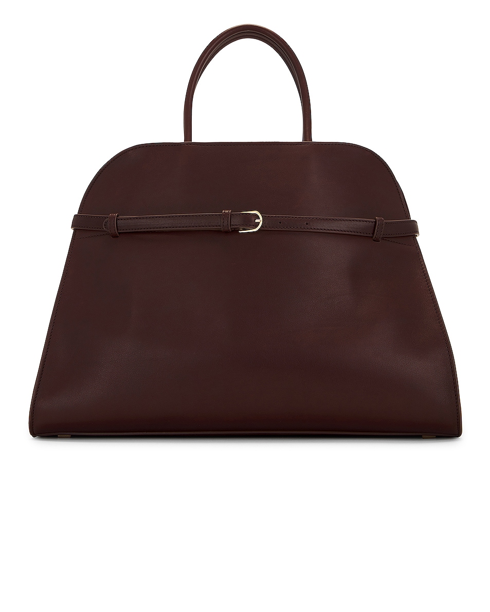 Image 1 of The Row Margaux Belt 15 Bag in Burgundy