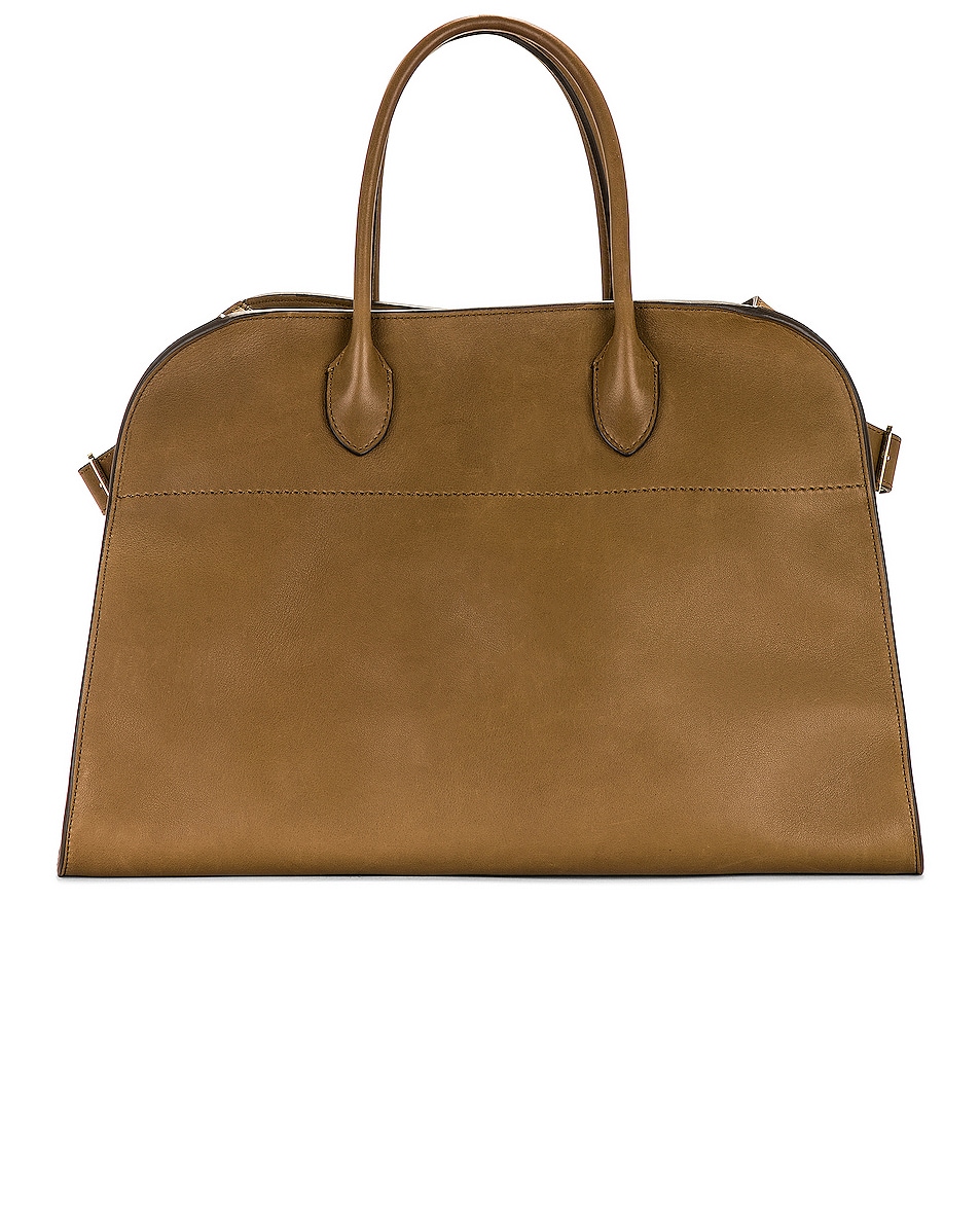 Image 1 of The Row Soft Margaux 15 Bag in Muschio Shg