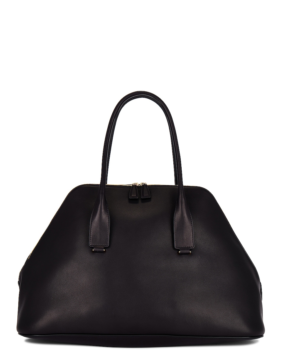 Image 1 of The Row Devon Top Handle Bag in Black