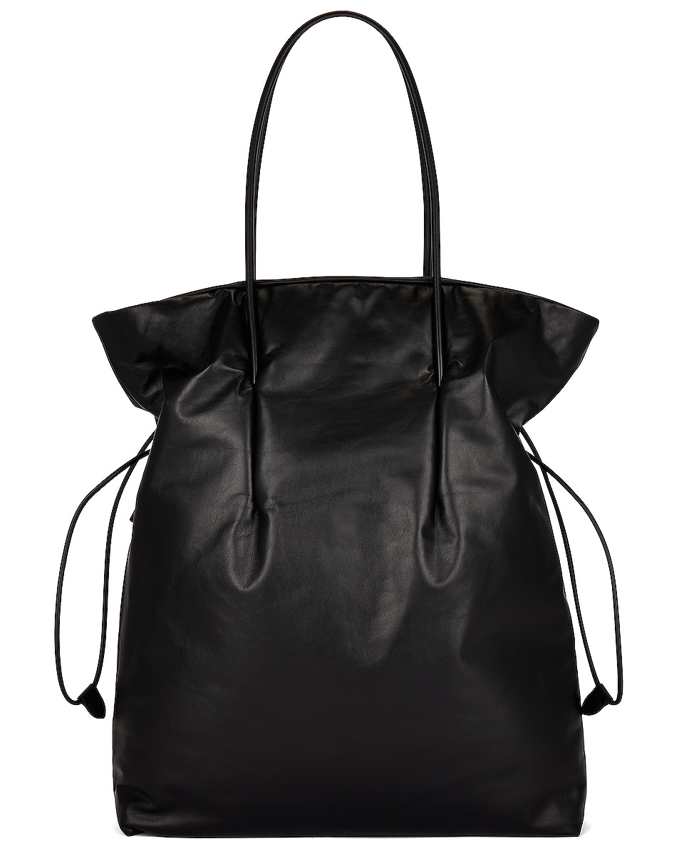 Image 1 of The Row Polly Tote in Black