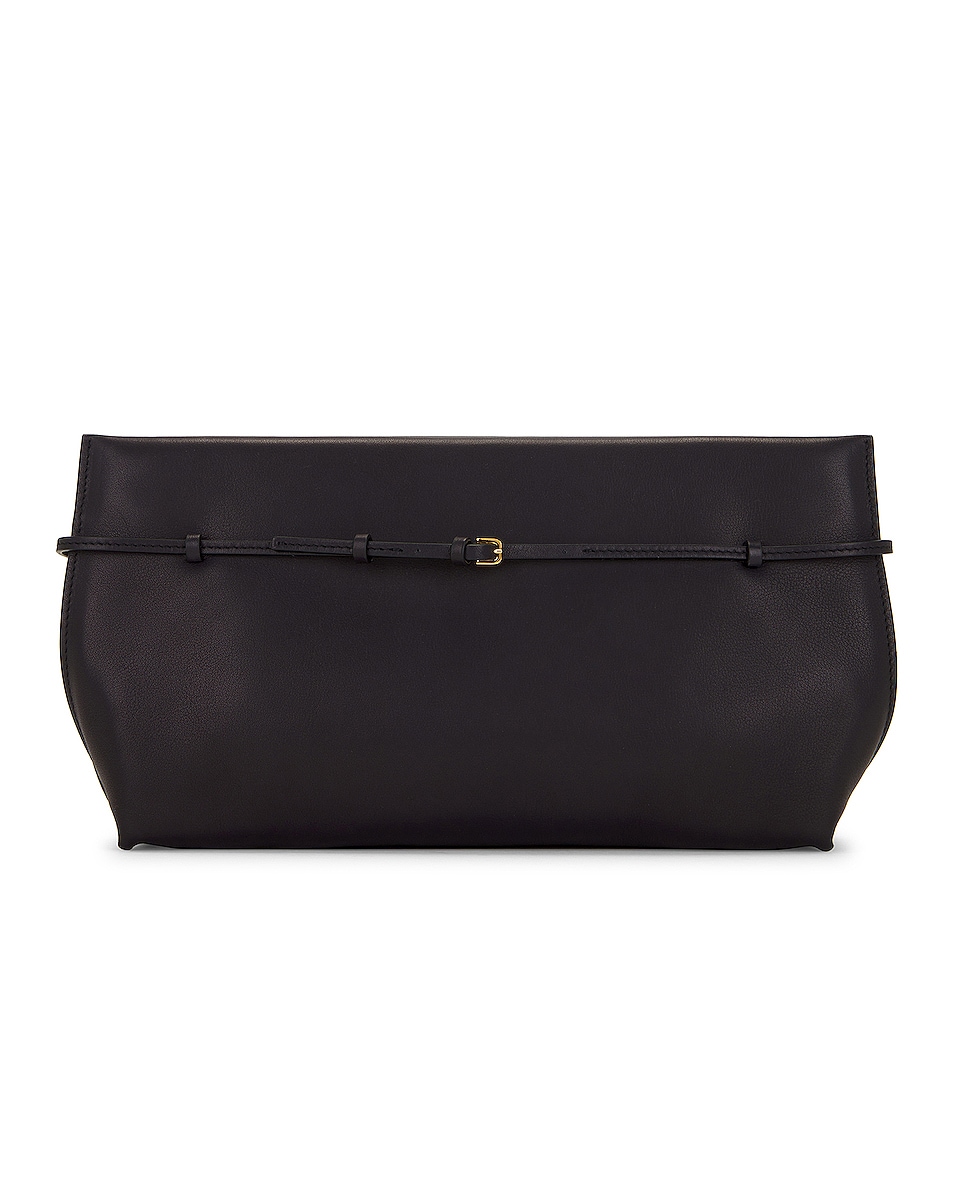 Image 1 of The Row Sienna Clutch in Black