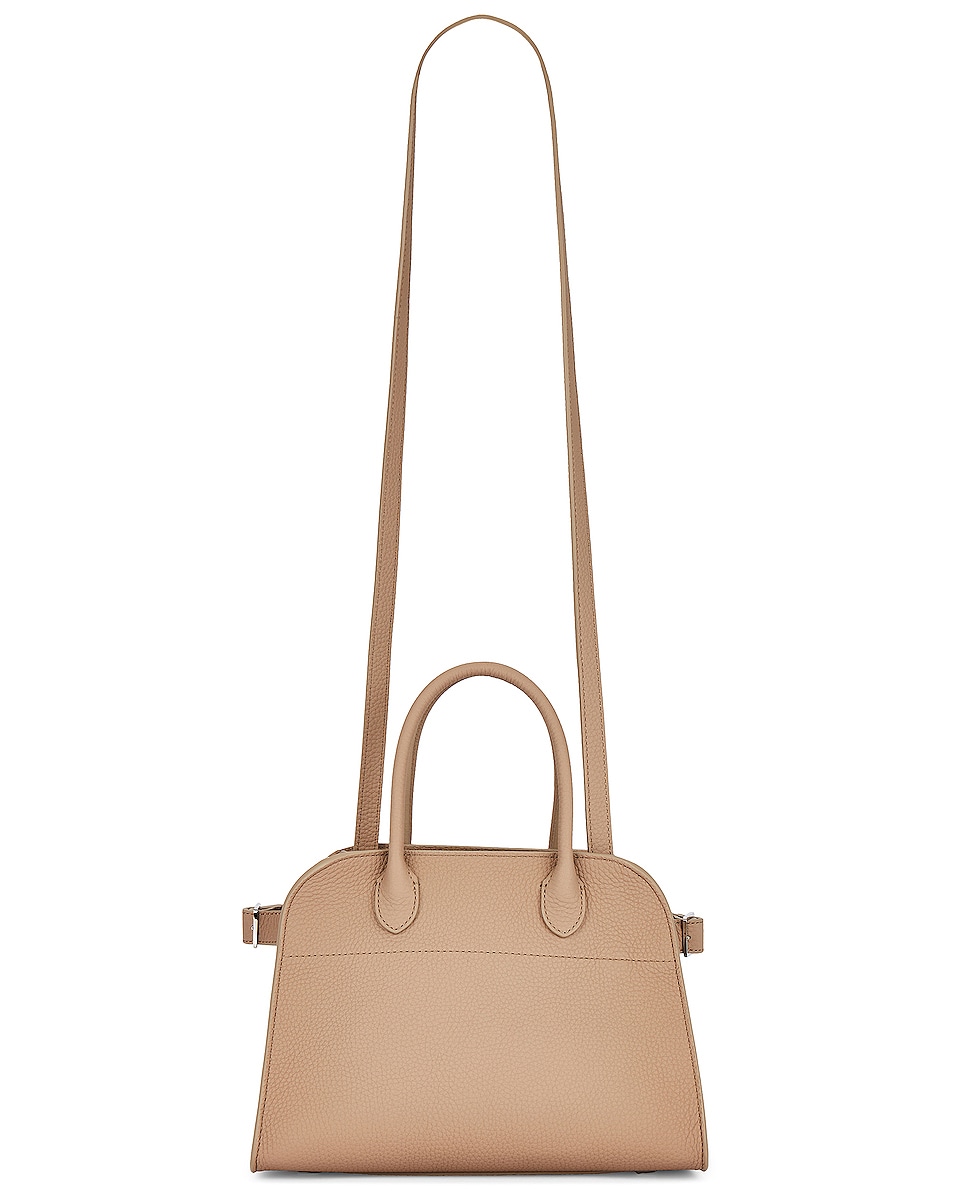 The Row Soft Margaux 10 Bag in Dark Taupe FWRD