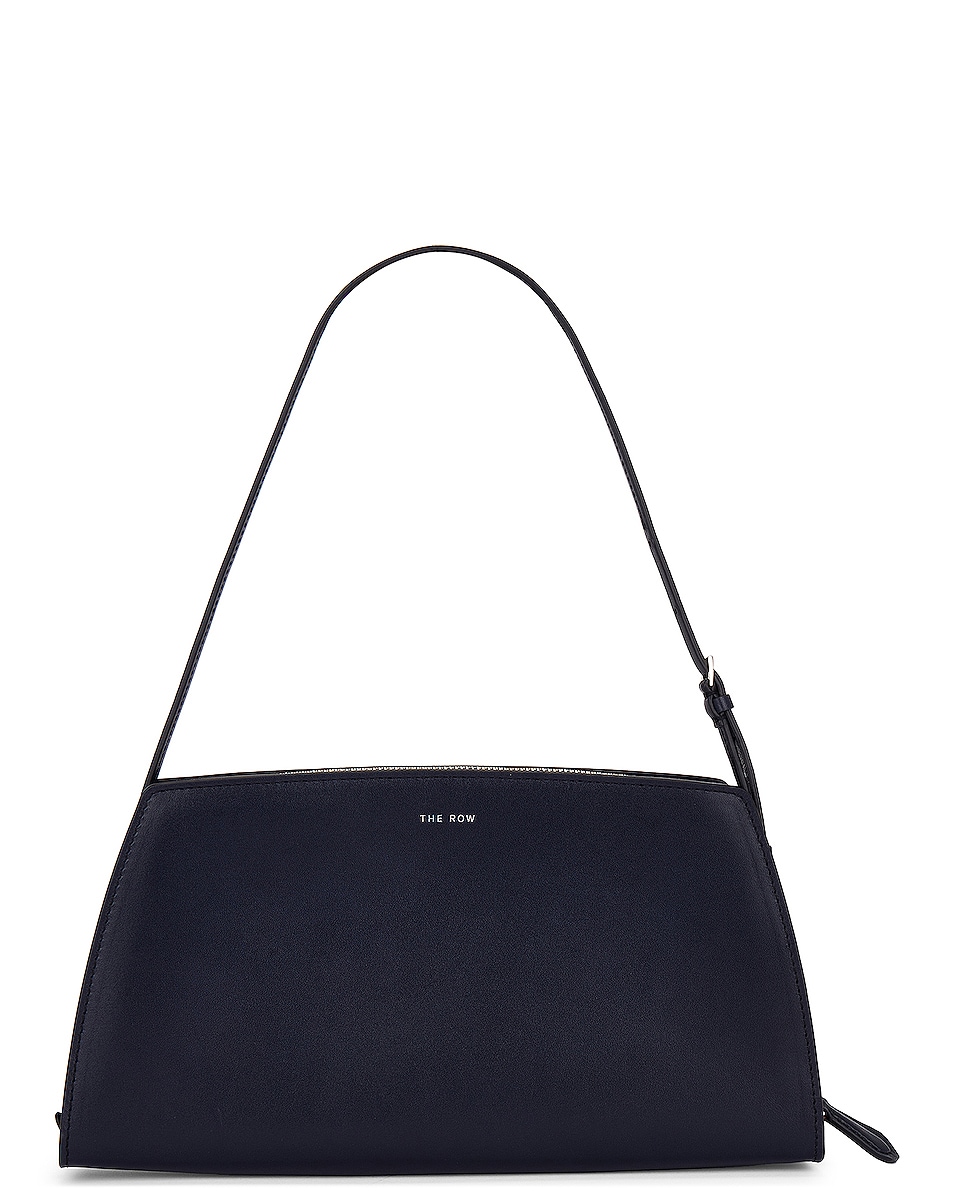Image 1 of The Row Dalia Baguette Bag in Navy PLD