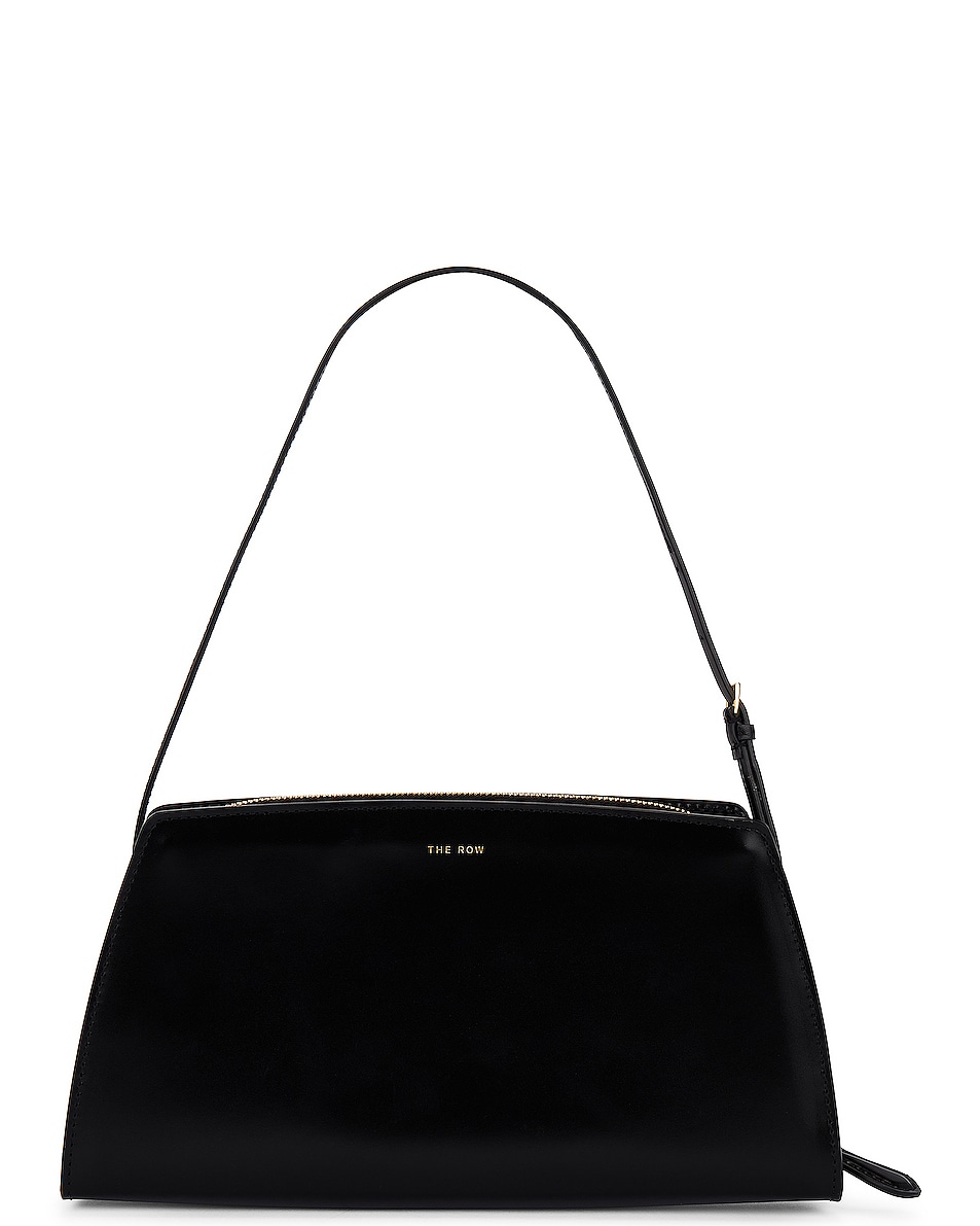 Image 1 of The Row Dalia Baguette Bag in Black SHG